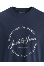 JJGRAYSON TEE SS CREW NECK - ΜΠΛΕ