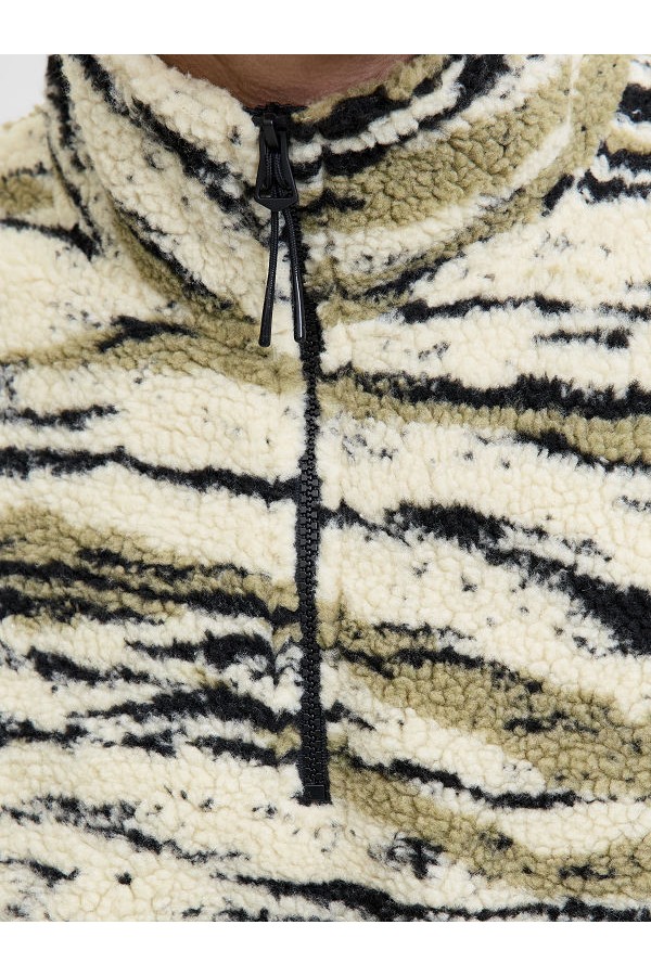 JORSKIN TEDDY HALF ZIP HN T25 - ΜΠΕΖ