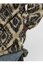 JORPADDY TEDDY HALF ZIP HN T25 - ΚΑΦΕ