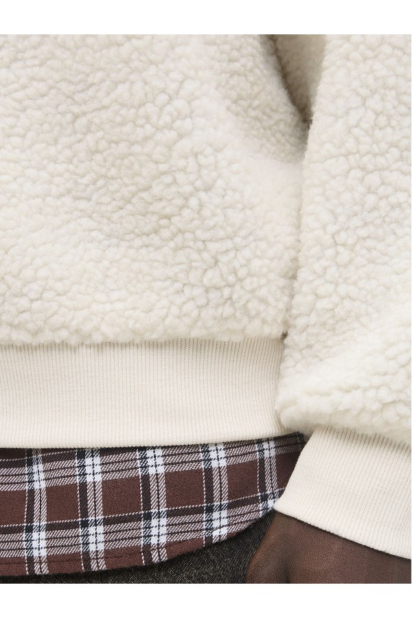 JORNORREBRO TEDDY SWEAT HOOD - ΜΠΕΖ