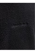 JORNORREBRO TEDDY SWEAT HOOD - ΜΑΥΡΟ
