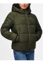 PCBEE NEW SHORT PUFFER JACKET NOOS BC - ΧΑΚΙ