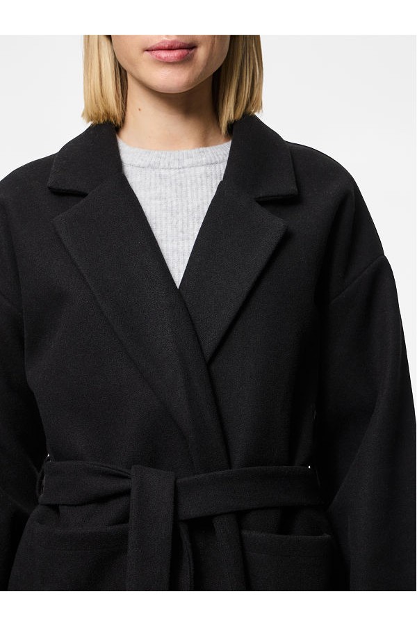PCJOLENE LS NEW LIGHT JACKET NOOS - ΜΑΥΡΟ