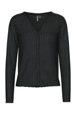 PCIRIS CARDIGAN JRS NOOS - ΜΑΥΡΟ