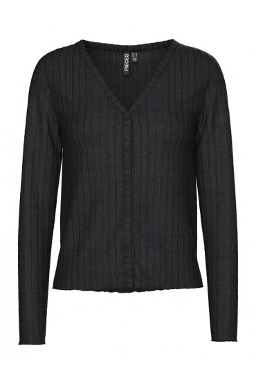 PCIRIS CARDIGAN JRS NOOS - ΜΑΥΡΟ