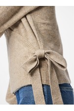 PCMALOU LS WRAP KNIT CARDIGAN NOOS BC - ΜΠΕΖ