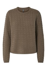 PCFIA LS CABLE KNIT NOOS BC - ΚΑΦΕ