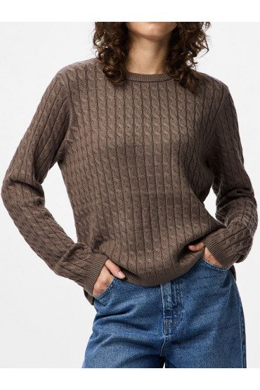 PCFIA LS CABLE KNIT NOOS BC - ΚΑΦΕ