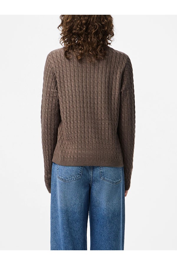 PCFIA LS CABLE KNIT NOOS BC - ΚΑΦΕ