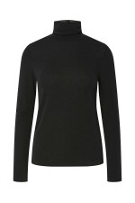 PCMARIA LS ROLLNECK TOP JRS NOOS BC - ΜΑΥΡΟ