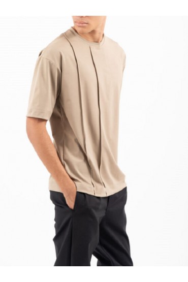 T-SHIRT VITTORIO - ΜΠΕΖ