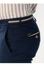 PANTS VITTORIO - ΜΠΛΕ