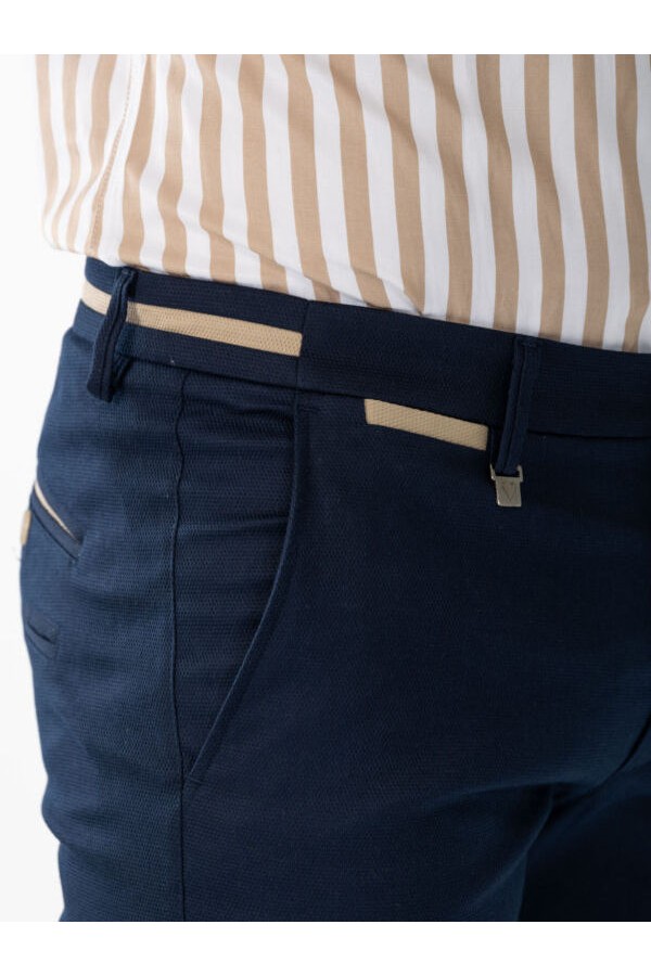 PANTS VITTORIO - ΜΠΛΕ
