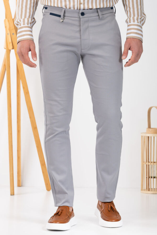 PANTS VITTORIO - ΓΚΡΙ