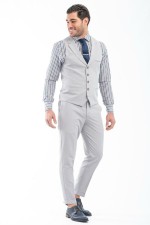 PANTS VITTORIO - ΓΚΡΙ