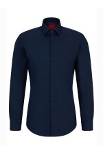 KENNO BUSINESS SHIRTS - ΜΠΛΕ