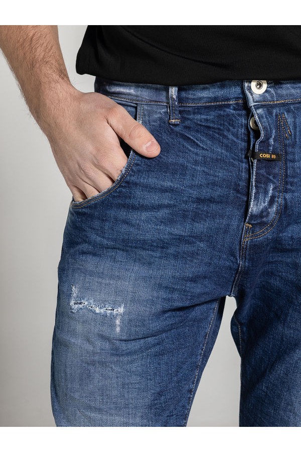 JEAN PANT MENS - ΜΠΛΕ