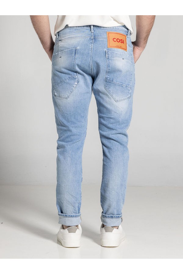 JEAN PANT MENS - ΜΠΛΕ ΑΝΟΙΧΤΟ