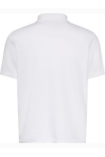 SS EASY MONOLOGO CASUAL PIQUE - ΛΕΥΚΟ