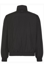 LS UNFILLED NYLON HARRINGTON JKT - ΜΑΥΡΟ