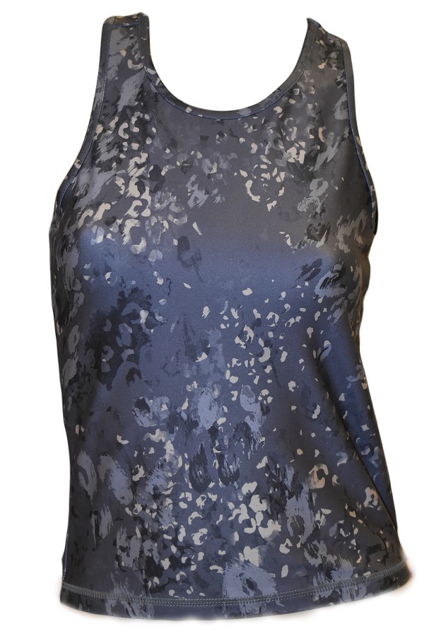 ONPJAMES AOP TRAIN TANK TOP - ΓΚΡΙ