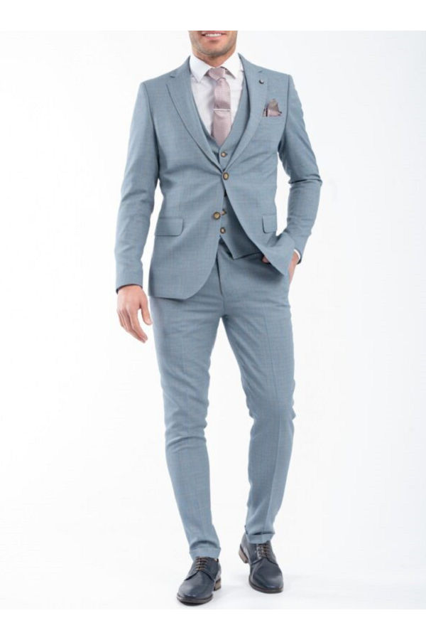  SUIT MENS - ΜΠΛΕ ΑΝΟΙΧΤΟ