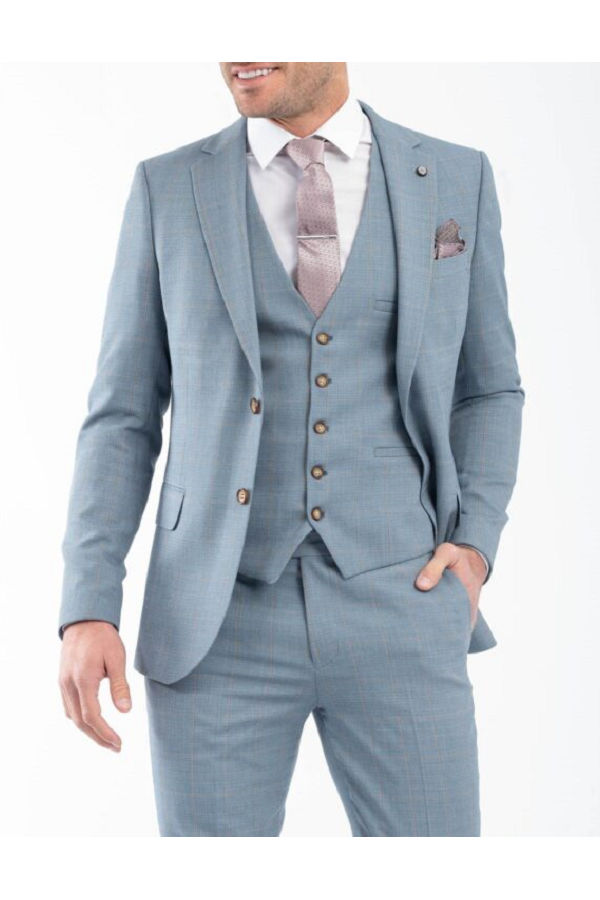  SUIT MENS - ΜΠΛΕ ΑΝΟΙΧΤΟ