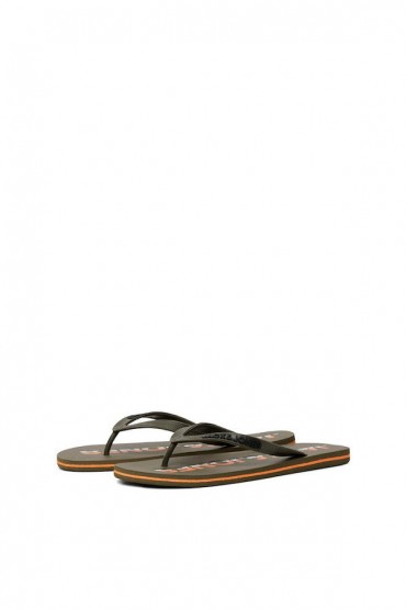 JFWLOGO FLIP FLOP - ΧΑΚΙ