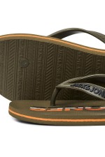 JFWLOGO FLIP FLOP - ΧΑΚΙ