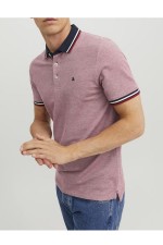 JJEPAULOS POLO SS NOOS - ΚΟΚΚΙΝΟ