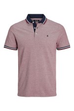 JJEPAULOS POLO SS NOOS - ΚΟΚΚΙΝΟ