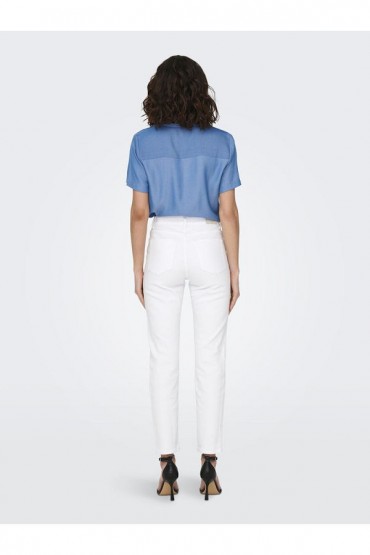 ONLEMILY STRETCH HW ST AK DNM CRO790NOOS - ΛΕΥΚΟ