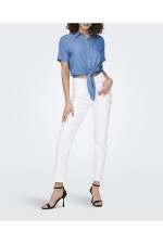 ONLEMILY STRETCH HW ST AK DNM CRO790NOOS - ΛΕΥΚΟ