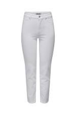ONLEMILY STRETCH HW ST AK DNM CRO790NOOS - ΛΕΥΚΟ