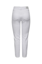ONLEMILY STRETCH HW ST AK DNM CRO790NOOS - ΛΕΥΚΟ