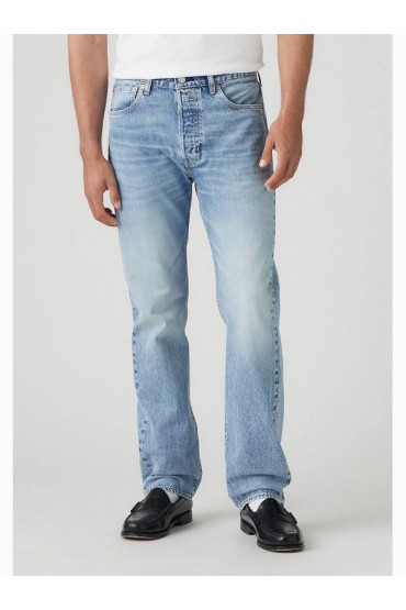 LEVIS ORIGINAL DENIM PANTS - ΜΠΛΕ ΑΝΟΙΧΤΟ