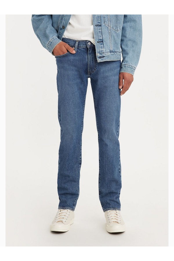 LEVIS SLIM DENIM PANTS - ΜΠΛΕ
