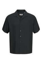 JREBWATER RESORT SHIRT SS - ΜΑΥΡΟ