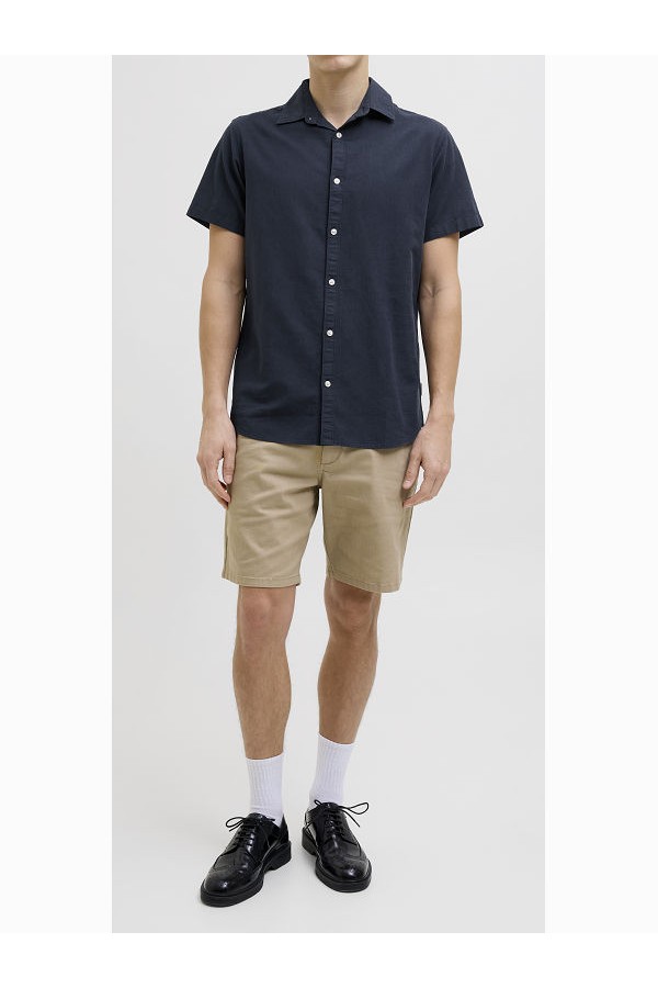 JREBMOSS SUNNY SHIRT SS - ΜΠΛΕ