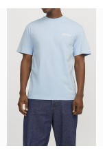 JJBEAU TEE SS FRONTPRINT CREW NECK - ΜΠΛΕ
