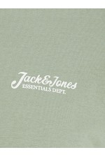 JJBEAU TEE SS FRONTPRINT CREW NECK - ΠΡΑΣΙΝΟ