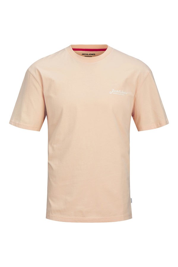 JJBEAU TEE SS FRONTPRINT CREW NECK - ΠΟΡΤΟΚΑΛΙ