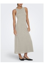 ONLMAY LIFE S/L LONG DRESS JRS NOOS - ΜΠΕΖ