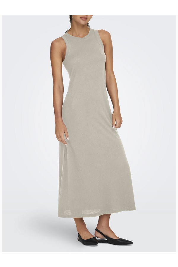 ONLMAY LIFE S/L LONG DRESS JRS NOOS - ΜΠΕΖ