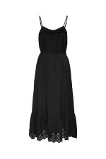 ONLLOU LIFE EMB STRAP ANKEL DRESS PTM - ΜΑΥΡΟ