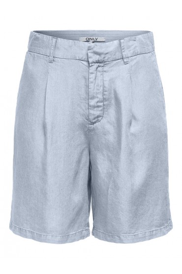 ONLCHARIS LIFE MW LONG SHORT CC WVN - ΜΠΛΕ ΑΝΟΙΧΤΟ
