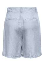 ONLCHARIS LIFE MW LONG SHORT CC WVN - ΜΠΛΕ ΑΝΟΙΧΤΟ