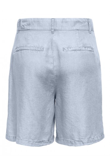 ONLCHARIS LIFE MW LONG SHORT CC WVN - ΜΠΛΕ ΑΝΟΙΧΤΟ