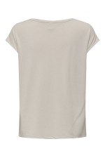 ONLFREE LIFE S/S BOXY BLING TEE JRS - ΜΠΕΖ