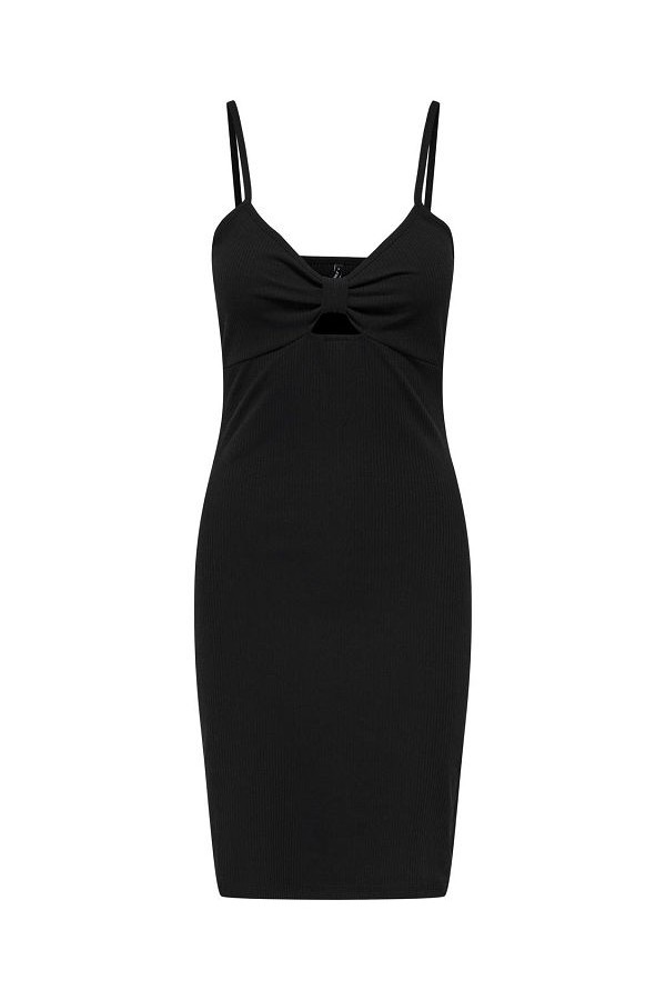 ONLJANNA S/L DRESS BOX JRS NC - ΜΑΥΡΟ